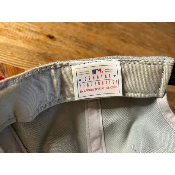 St. Louis Cardinals Hat Gray Red Adjustable Strap Back MLB Sports Specialties - Picture 11 of 11